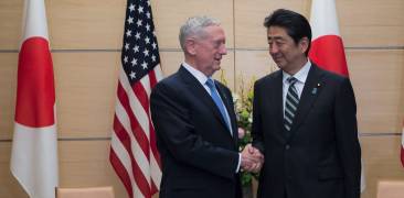 Mattis Japan Abe