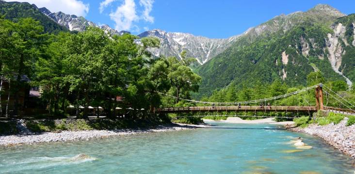 Kamikochi Azusa-Fluss