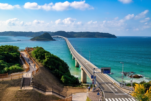 Tsunoshima-Brücke