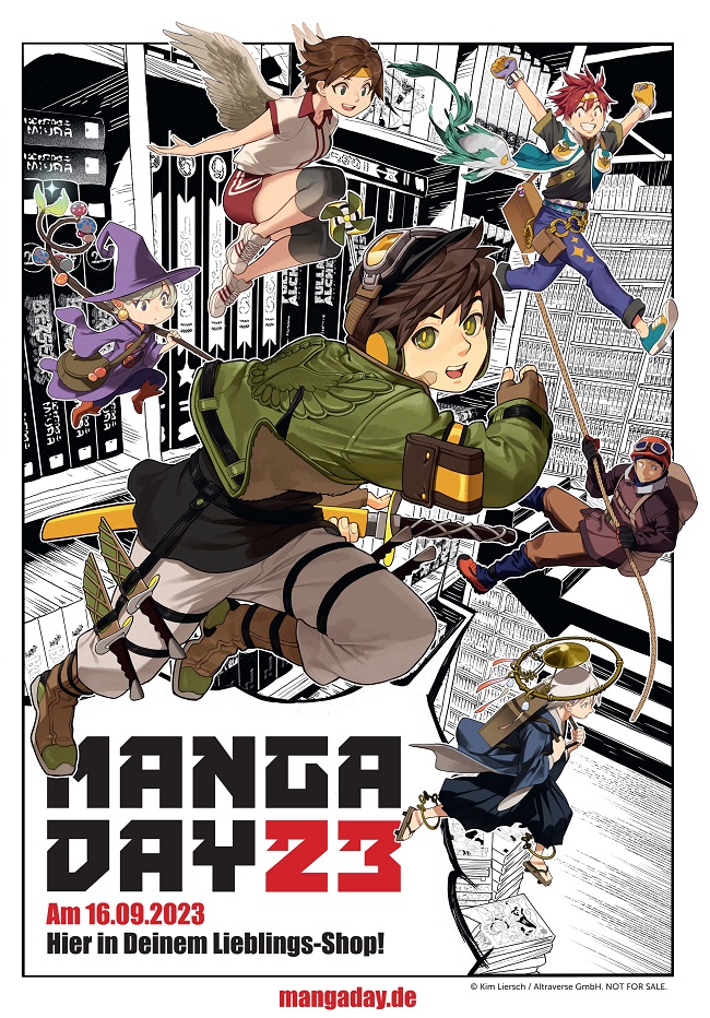 Plakat des MANGA DAY 2023